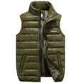thumbnail image 3 of Chaleco de algodón grueso para jóvenes, chaqueta de hombro, de moda, de talla grande para hombres, 3 of 5