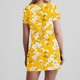 thumbnail image 5 of Vestido Corto de Verano Moda Gradiente Corto de Manga en V Cuello Vestido Casual, Poliéster Ligero de Verano, Lavado de Manos, 5 of 7