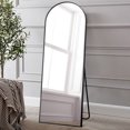 thumbnail image 1 of NeuType Full Length Mirror Floor Arch Black 65"x22", 1 of 8