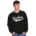 thumbnail image 5 of Free Agent Sports Team Fanatic Club Sweatshirt for Men or Women Brisco Brands X, 5 of 5