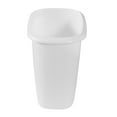 thumbnail image 2 of Rubbermaid 6 Quart Bedroom, Bathroom, and Office Wastebasket Trash Can, White, 2 of 4