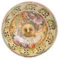 thumbnail image 4 of Red Lantern 18" Horse in Meadow Porcelain Temple Jar, 4 of 6
