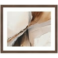 thumbnail image 4 of Kate and Laurel Framed Wall Art Print Element II  by Amy Lighthall, 26 x 22, Florence Medium Brown Frame, Modern Contemporary, Abstract Art for Wall Decor, 4 of 8