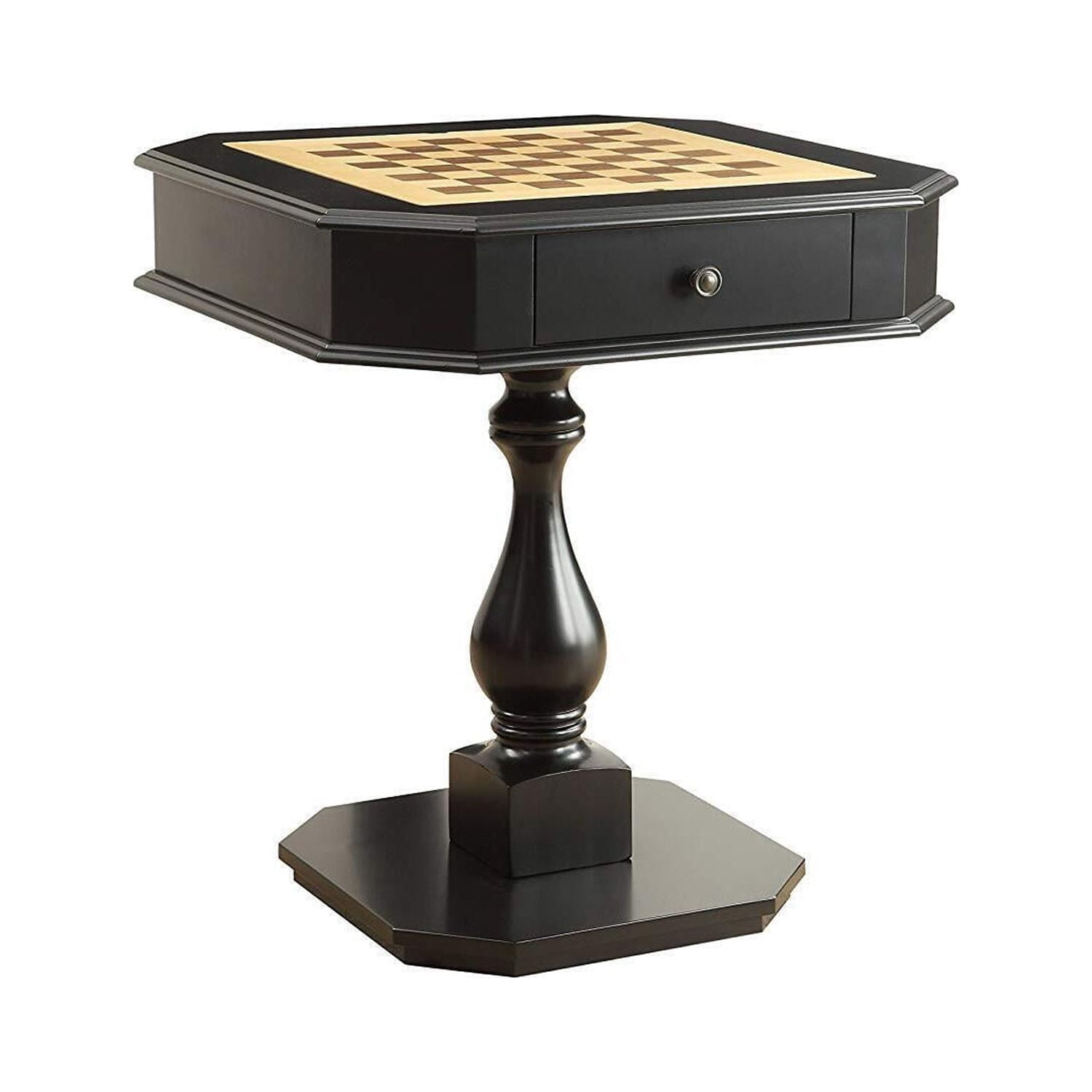 HomeStock Mediterranean Mingle Game Table, Black