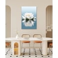 thumbnail image 4 of Zen Canvas Wall Art Spa Stones Picture Wall Decor Framed Meditation & Calm Painting Minimalist Prints Spiritual Room Living Room Bathroom Ready to Hang, 4 of 6