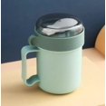 thumbnail image 2 of Lonchera Contenedor Tipo Taza Box 500 Ml Con Cubiertos Verde Genérico Resistente, 2 of 3