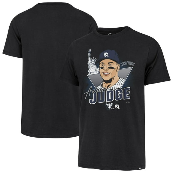 Men's-Profile Aaron Judge Black New York Yankees Big & Tall Caricature Player T-Shirt