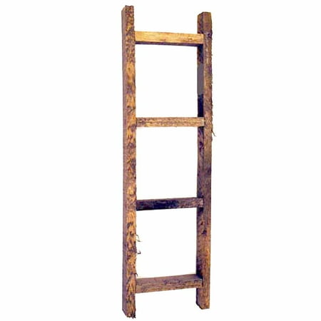 Small Wooden Decorative Ladder - Farmhouse Country ...