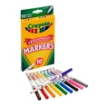 thumbnail image 2 of Crayola Fine Line Markers, Classic Colors, 10 Count, Back to School Supplies for Kids and Teachers, Classroom Essentials, Gifts, 3+, 2 of 17