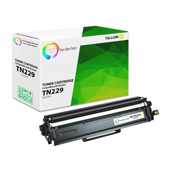 TCT TN229 Yellow Toner Cartridge - Premium Compatible Replacement for Brother TN229 TN-229Y