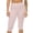 21380239542534711418, variant on Soft Blush Color Women's Brushed Suede Poly Span Casual Capri Leggings XS-2XL
