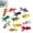 1 Pcs, variant on Mini Artificial Goldfish Figurines Realistic Plastic Fake Goldfish Ornament Decorative Statue for Aquarium Fish Tank Decor 1 Pcs Random Styles