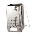 thumbnail image 3 of Encendedor de chimenea de carbón, estufa de carbón compacta plegable de acero inoxidable, quemador de madera para barbacoa, accesorios para mochilero, 3 of 8