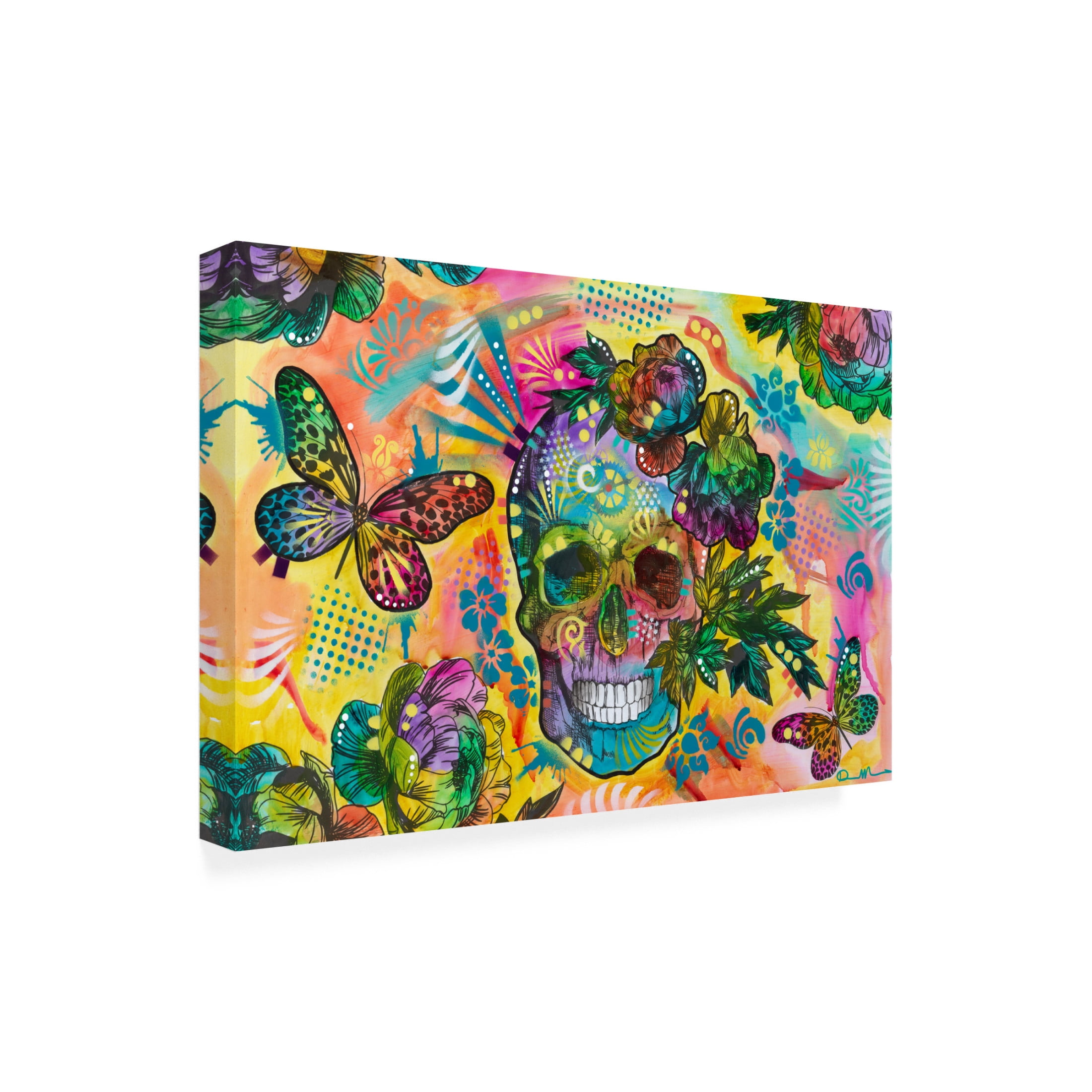 Canvas Wall Art - Dean Russo 'The Circle of Life' Wall Art for Living Room, Bedroom, or Office Décor by Trademark Fine Art - 32 x 22 Inches