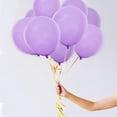 thumbnail image 2 of Ornament And Decor 107 Piezas Kit De Arco De Guirnalda De Globos Púrpuras 30-25-12-45 Cm Diferentes Tamaños Pastel Púrpura Látex Fiesta Helio Globos Púrpura Claro Conjunto Ingenio, 2 of 5