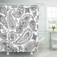 thumbnail image 1 of Cortina de Ducha ABPHQTO Poliéster Estampado Asiático Paisley 152x180 cm, 1 of 2