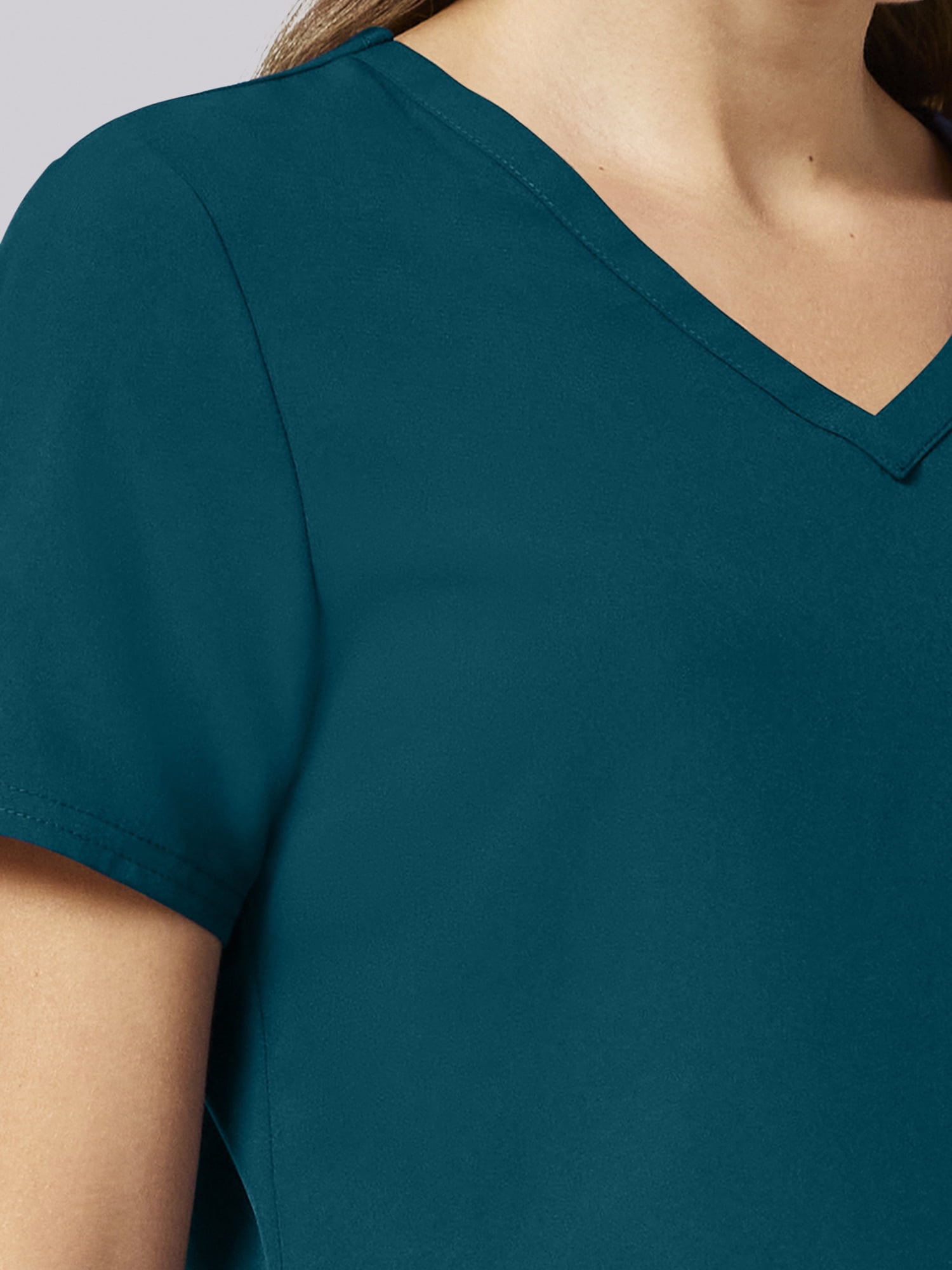 Scrubstar Core Essentials Women’s V-Neck Scrub Top, Sizes XS–3XL