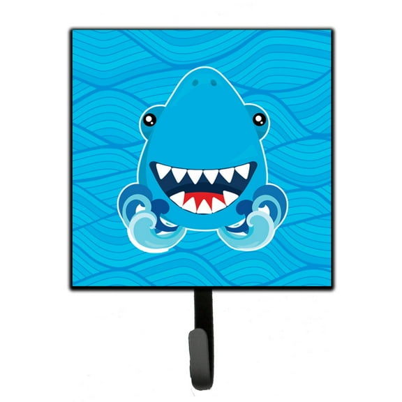 Shark Open Wide in Waves Leash or Key Holder
