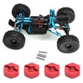 thumbnail image 4 of Bewildely Paquete de 4 adaptadores de acoplador hexagonal pieza de modificación de coche de Control remoto Type4 NO4, 4 of 6
