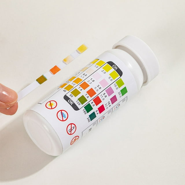 Litmus Paper 0-14 Pool Supplies Urine 4 Indicator in 1 Soap Test Strip Multifunctional Basicity Testing Tools Precise Acidity Tester