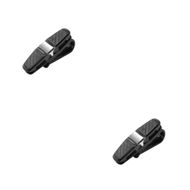 Riwesomey Soportes para gafas, Clip para gafas de sol, rotación de 360 grados, colgador para pulido de espejo, soporte para gafas, abrazadera de Type2 NO2 Riwesomey CBP395361