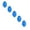 Blue 5PCS, variant on Squeaky Dog Toy Spikey Dog For Aggressive Chewers Funny Squeaky For Dog Indestructible Spiky For Teething Interactive Pet Supplies Attractive For Aggress 3PCS