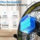 thumbnail image 3 of Meryda Ventilador Abanico Recargable Portátil Con Solar Panel HU-42, 3 of 5