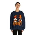 thumbnail image 4 of Halloween Gnomes Spooky Unisex Heavy Blend Streetwear  Crewneck Sweatshirt, 4 of 7