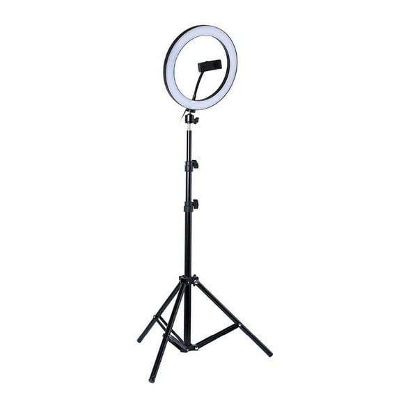 Aro de luz led Gadgets and Fun  diametro de 26 cm con tripie de 2 metros y soporte para smartphone