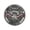 A004- D, variant on 250Th Anniversary Flag, 1in Diameter, Enameled Alloy Pin, Fourth of July Accessories, Patriotic Silver Finish, 1 Pc