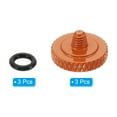 thumbnail image 3 of Camera Shutter Button, 3 Pack Soft Shutter Release Button Camera Button Knurled, Orange, 3 of 6