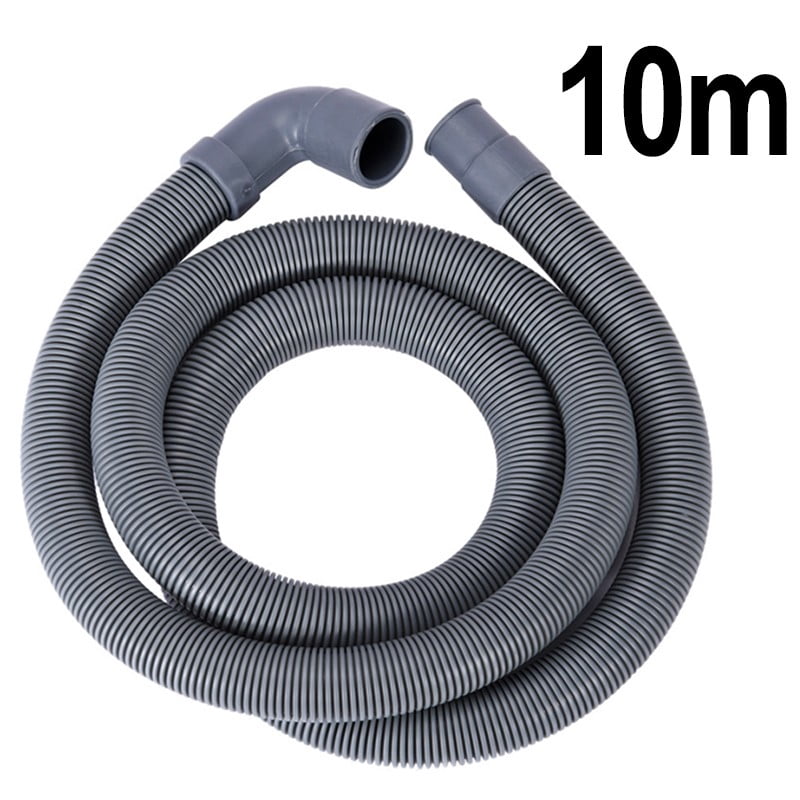 KDJ Washing Machine Drain Pipe Dishwasher Drain Pipe 10m Extension of Water Pipe - for Home Decor