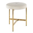 thumbnail image 3 of Tabouret de vanité contemporain Chloe, par LumiSource, 3 of 7