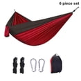 thumbnail image 3 of CAROOTU Upgrade Camping Hamac Extérieur Suspendu Double Hamacs Nylon Portable Hamac de Randonnée pour Voyage de Randonnée, 3 of 7