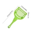 thumbnail image 4 of FEOLGEHLY Thickened Cat Litter Scoop, Plastic Litter Scoop, Cat Poop Scooper, Cat Scooper For Litter Box, Under 5$ Cat Scooper, Pet Waste Scoop Cat Litter Shovel Pet Cleaning Tool (Green), 4 of 7