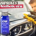 thumbnail image 5 of Lieonvis Car Headlight Repair Fluid Scratch Remover UV Protection Car Light Cleaner Easy Apply Headlight Restoration Polish for Vehicles Polishing Improve View, 5 of 5