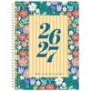Pen+Gear 15-Month Monthly/Weekly Planner, 6.75" x 9", Multicolor Floral, April 2026-June 2027