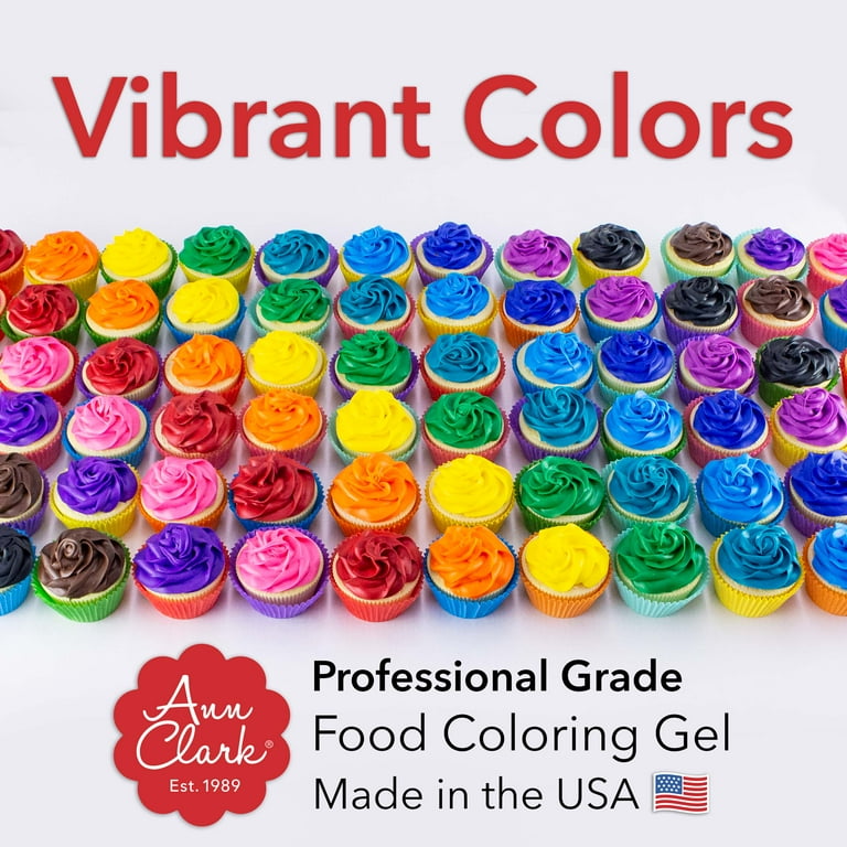 Ann Clark Bright White Food Coloring Gel Large Oz, 60% OFF