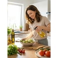 thumbnail image 6 of 16 fl oz Glass Oil Sprayer – 2-in-1 Kitchen Oil Dispenser, Food Grade Oil Mister for Cooking, Salad, BBQ, Air Fryer (Black, Includes Stickers), 6 of 7