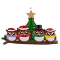 thumbnail image 2 of Maxora Personalized Ornaments Customized Christmas ornament Owl Family of 4 Free Customize, 2 of 7