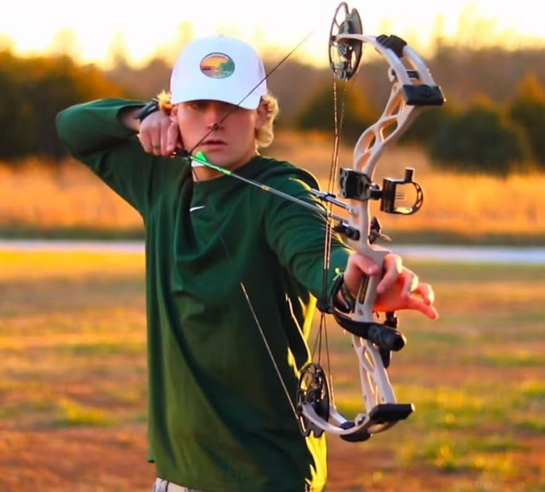 Sanlida Dragon X9 Ready to Hunt Compound Bow Package for Adults, Archery Compound Bow and Arrow Set, 0-70 Lbs Draw Weight, No Bow Press Needed, Limited Life-time Warranty (Desert)