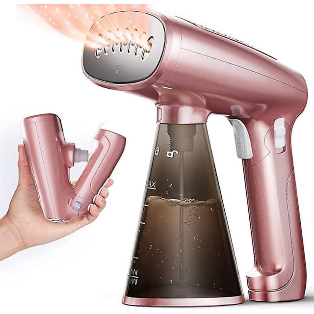 Vaporizador portátil de 1500W, vaporizador de tela plegable de calentamiento rápido, tanque de agua grande extraíble de 280ml para el hogar y los viajes