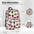 thumbnail image 6 of Goofa Halloween Mouth Printed Backpack,Laptop Backpack,Durable Anti-Theft Travel Work Backpack,Water-resistant Backpack, 6 of 9