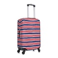 thumbnail image 3 of Haiem USA Colors Stripes Luggage Cover Printed Suitcase Covers for Luggage Elastic Washable Suitcase Protector Fits 18-32 Inch Luggage-Small, 3 of 9