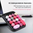 thumbnail image 2 of 2.4G Wireless 18 Keys Keyboard Space Saving Compact Size Keyboard Suitable for Laptop Desktop, 2 of 4