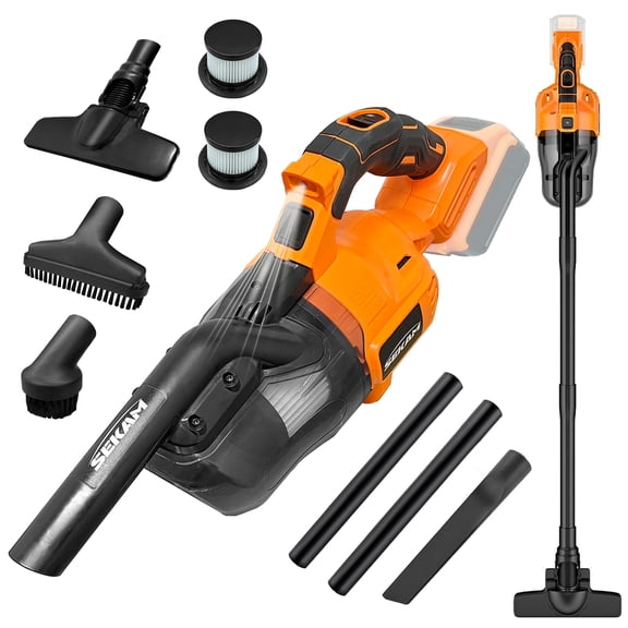 SEKAM Cordless Vacuum Cleaner Compatible with DeWalt 20V Battery, 16KPa Handheld Vacuum (Tool Only, Battery Not Included)