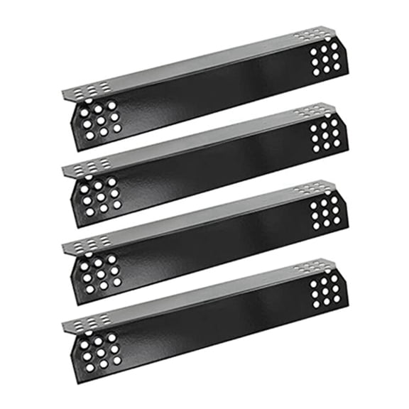 Replacement Porcelain Steel Heating Plate Oven Hot for Nexgrill 720-0830H, Grill Master 720-0697 - 4 Pack