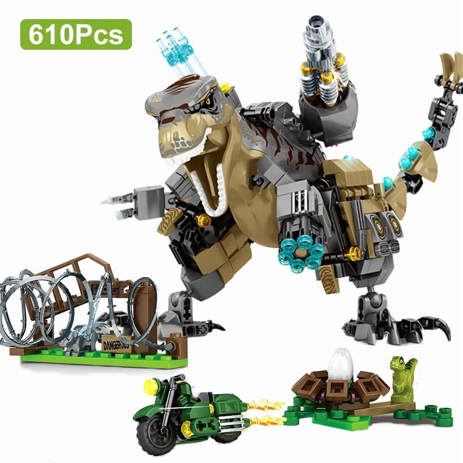 Pre-Owned Jurassic World T. Rex Tracker Set LEGO 75918 - Walmart.com