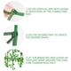 thumbnail image 2 of Soporte fuerte Inteprter de 12 piezas para plantas conector de estacas resistente al agua, 2 of 6
