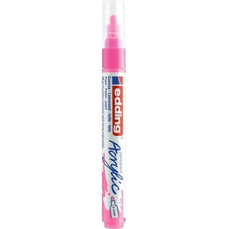 Edding 5100069 Edding Medium Neon Pink Acrylic Markers